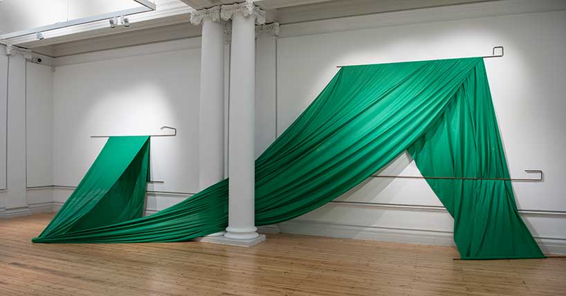 this-was-a-mosque-_-هذا-كان-مسجد-Installation-with-sound-element,-2025.-Photo_-Colin-Davidson artwork by Alia Gargum